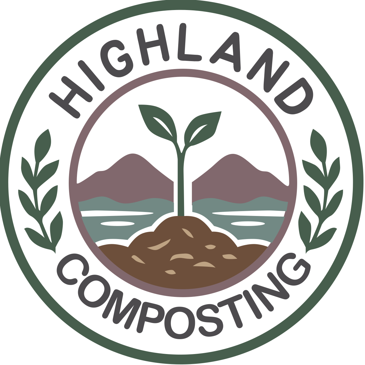 Highland Composting Logo